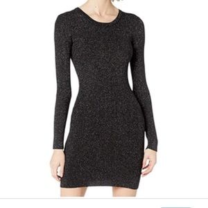 BCBGeneration long sleeve sweater dress light grey